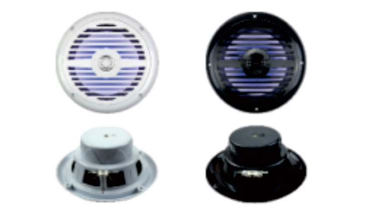 Marine Audio 6.5”2-Way Marine Speaker With LED