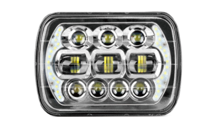 LED Work Light 77W/5pcs*10w Cree+