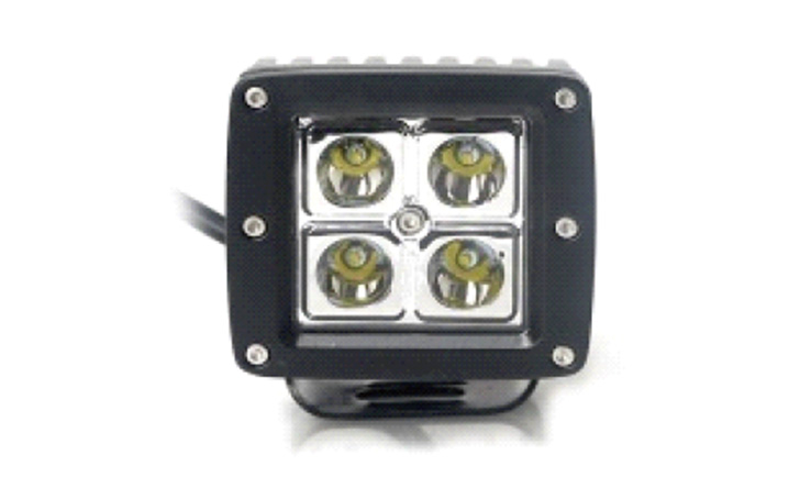 LED Work Light 12W/4pcs*3w Cree