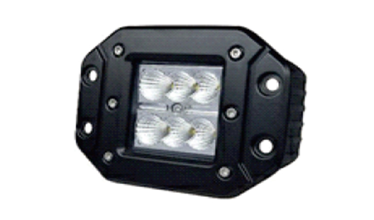 LED Work Light 18W/6pcs*3w Cree